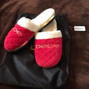 Bebe Slippers NWT New